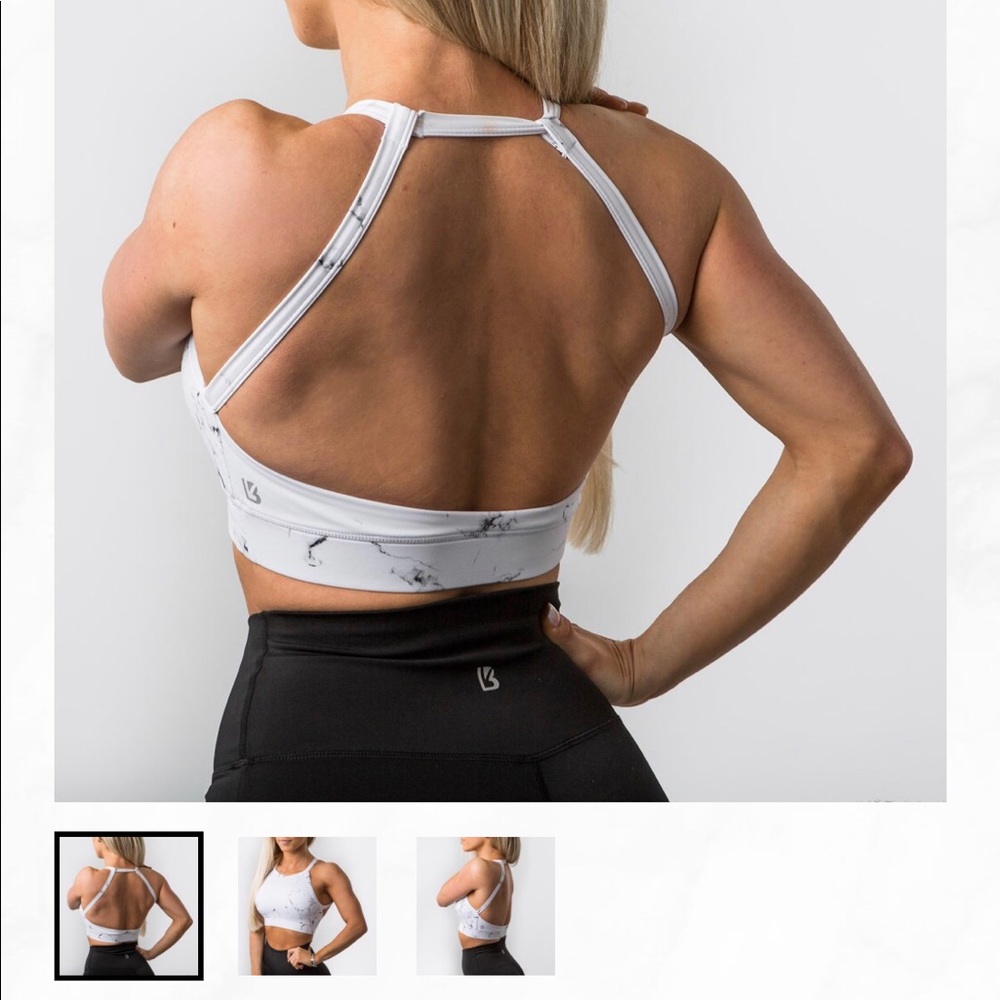 BuffBunny Catherine Bra - White Marble